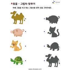 동물-그림자선긋기4
